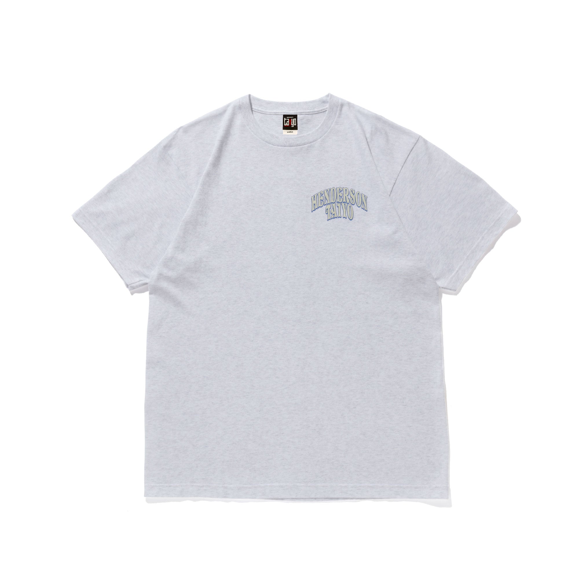 HENDERSON TA1YO 002 T-Shirts Lサイズカラーグレー