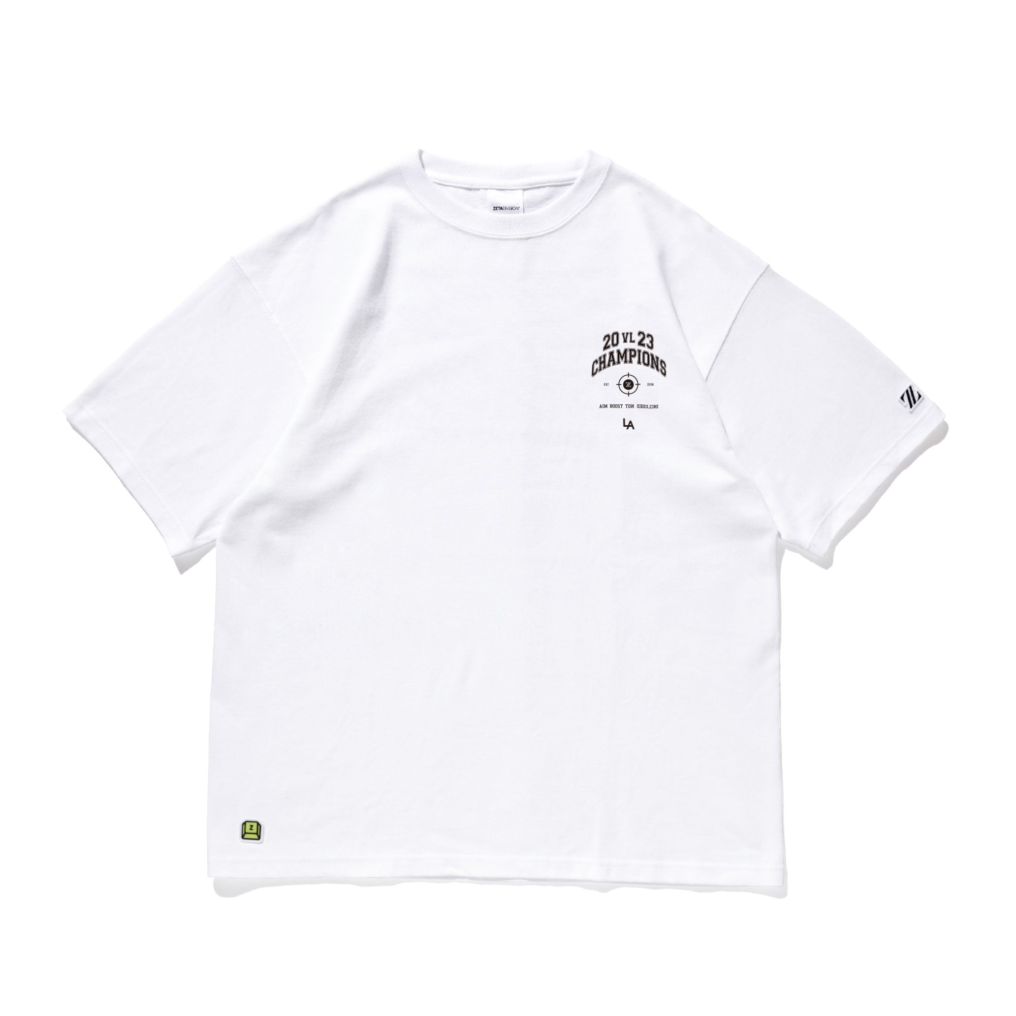 ZETA DIVITION CHAMPIONS TEE / WHITE L - Tシャツ/カットソー(半袖/袖