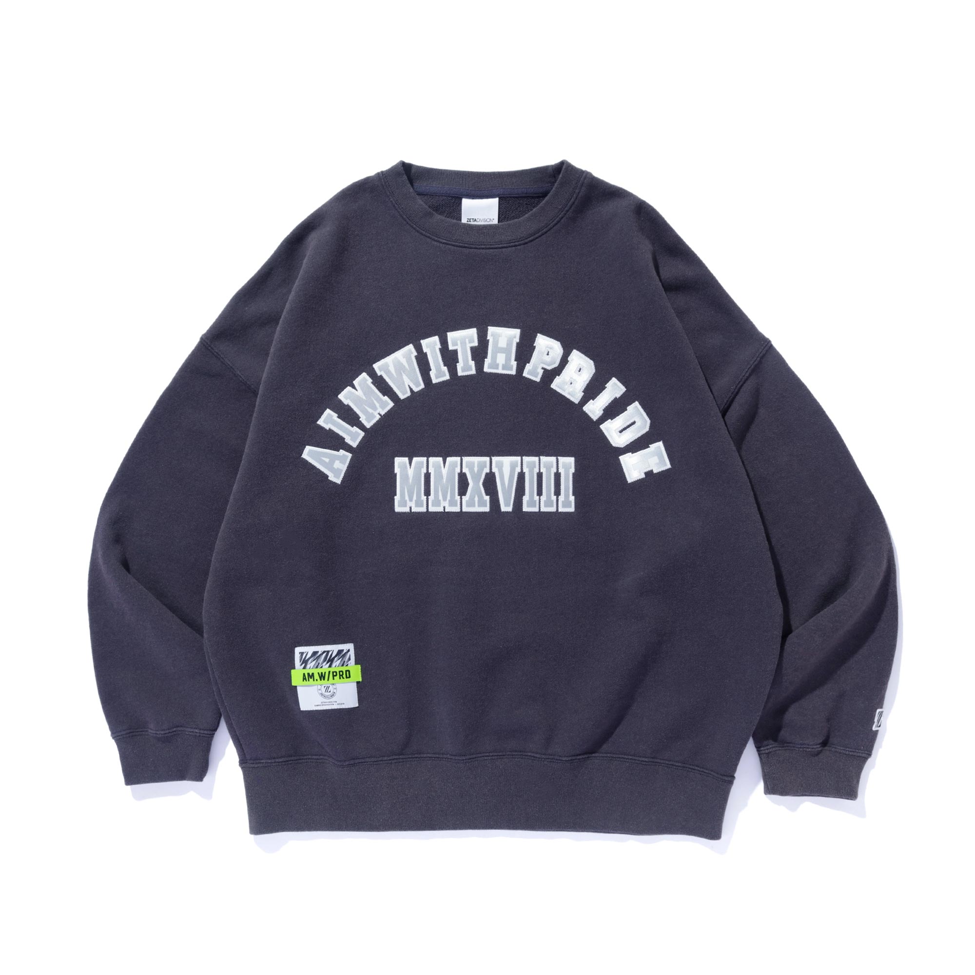 AWP VINTAGE CREW NECK SWEAT / NAVY