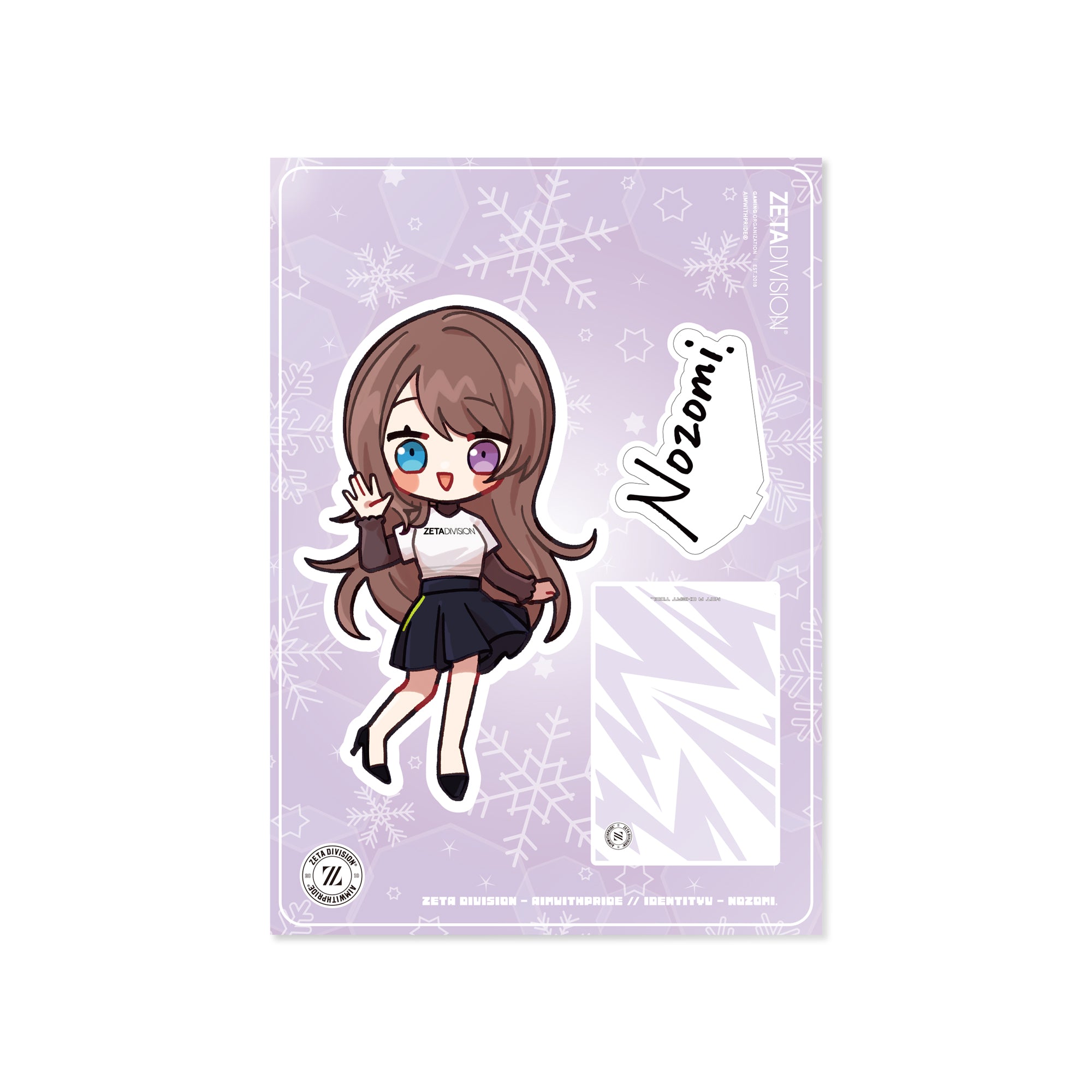 TEAM IDV ACRYLIC STAND 2024 FALL / Nozomi. – ZETA DIVISION STORE