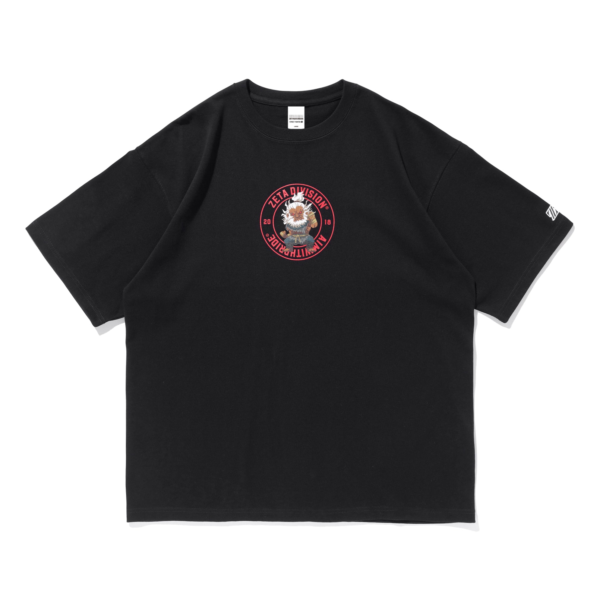 STREET FIGHTER 6 × ZETA DIVISION GOUKI POP TEE / BLACK – ZETA