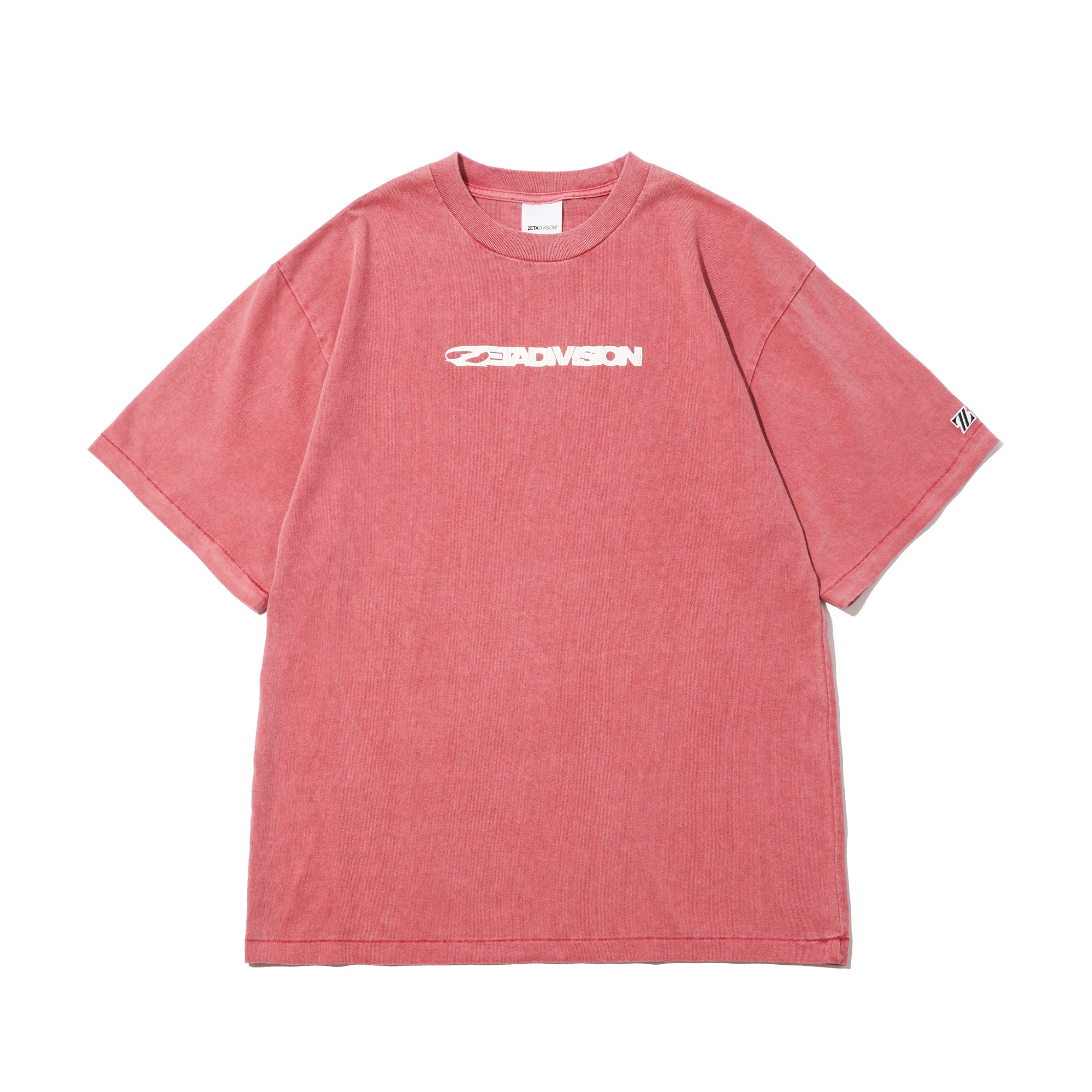 OVAL LOGO TEE PIGMENT DYED / PINK – ZETA DIVISION STORE