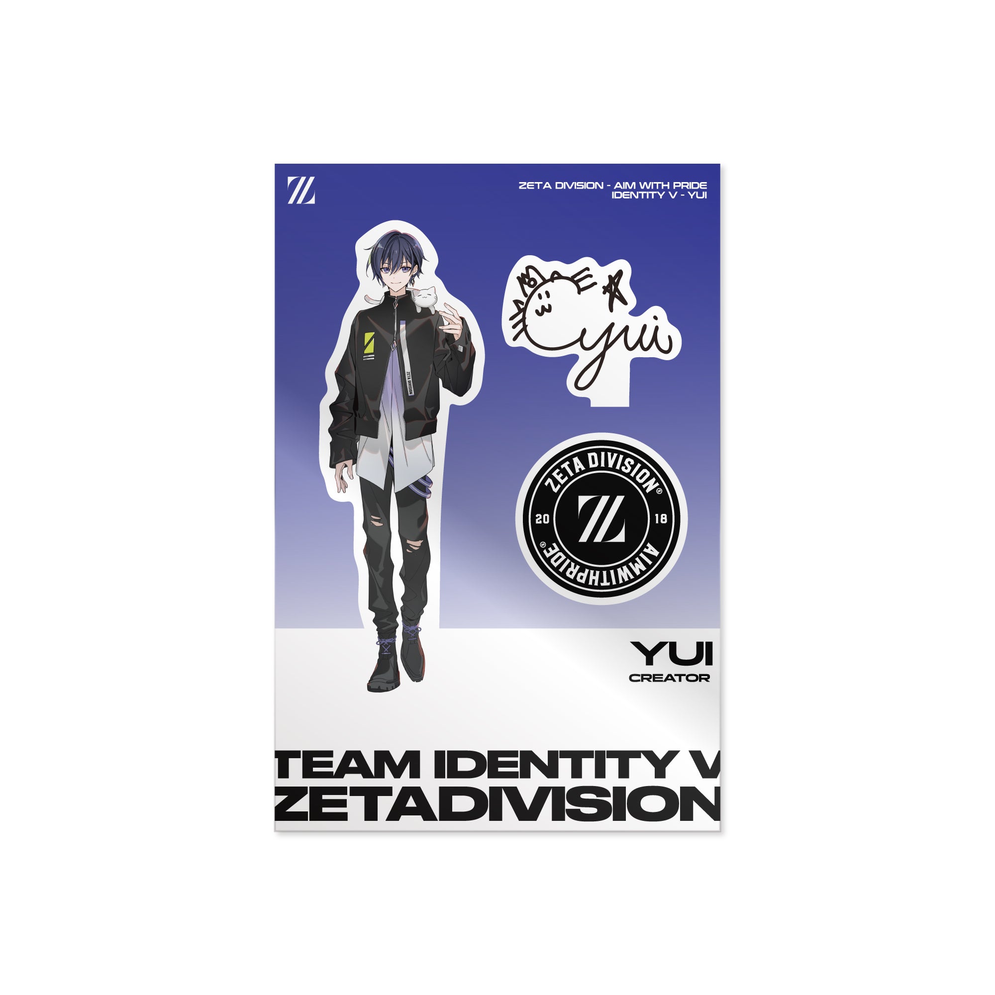 TEAM IDV ACRYLIC STAND 2026 SPRING / YUI – ZETA DIVISION STORE