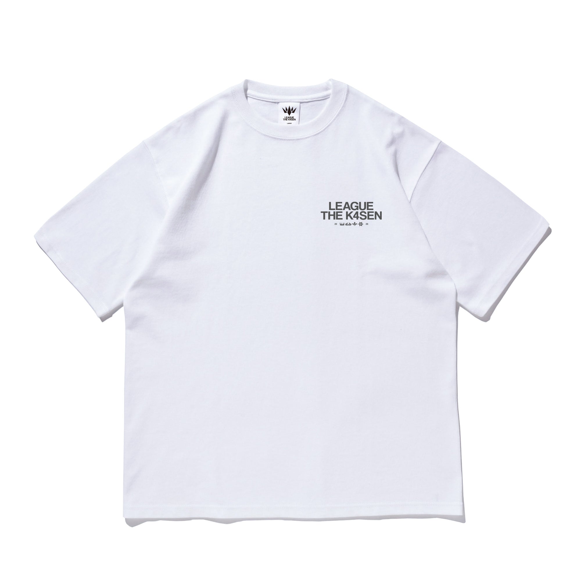 LEAGUE THE K4SEN #3 TEE / WHITE – ZETA DIVISION STORE