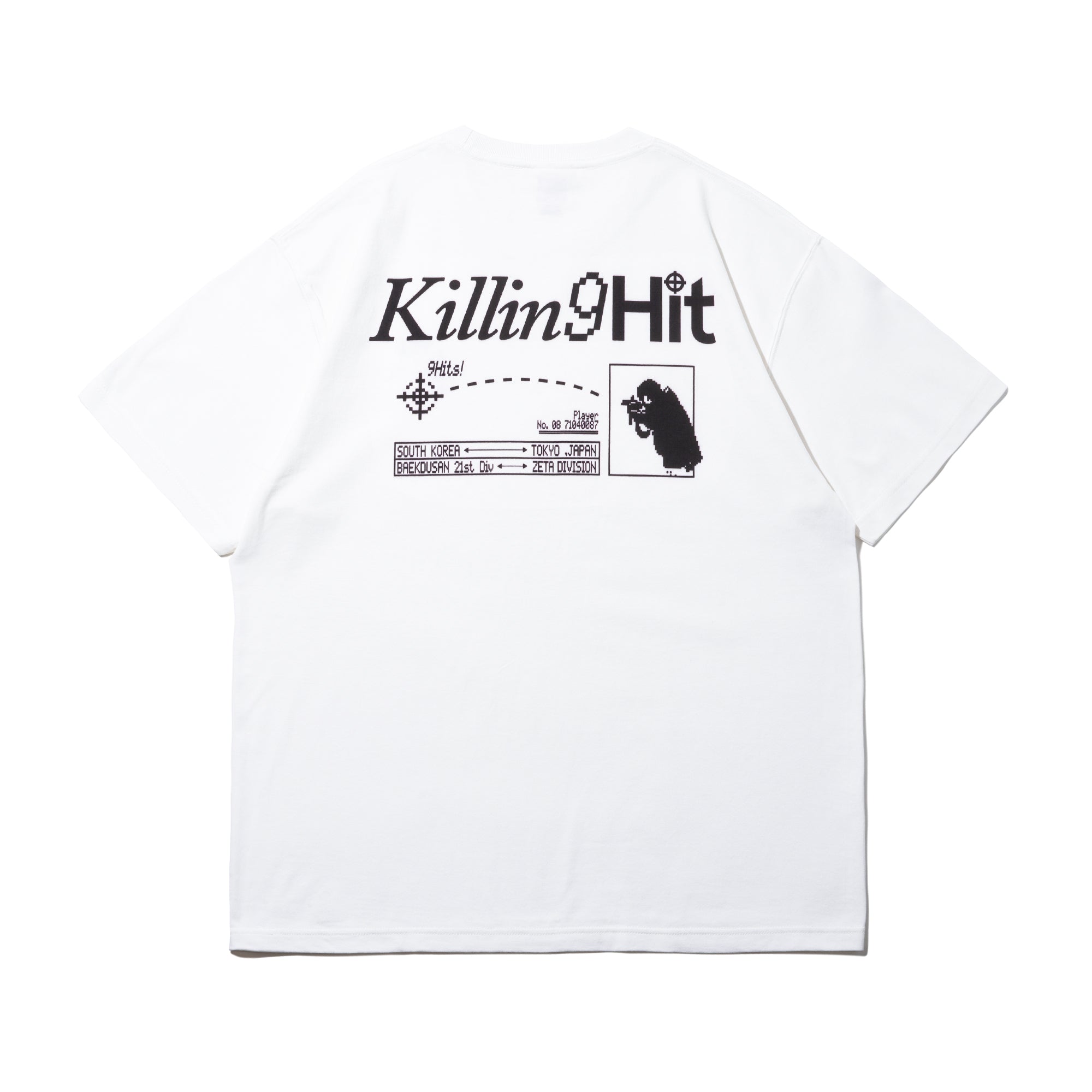 KH 9HIT TEE / WHITE – ZETA DIVISION STORE