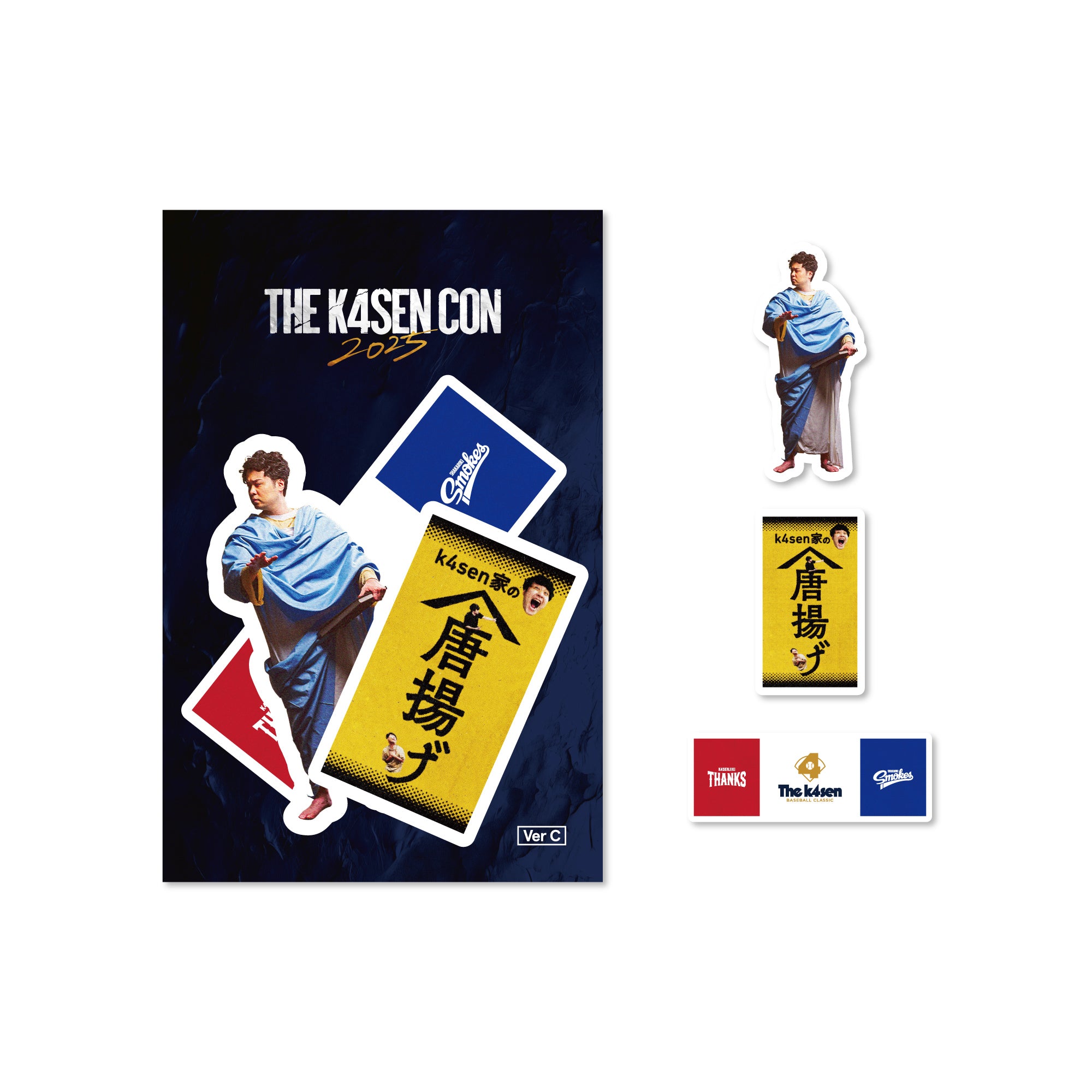 The k4sen Con 2025 STICKER SET C – ZETA DIVISION STORE
