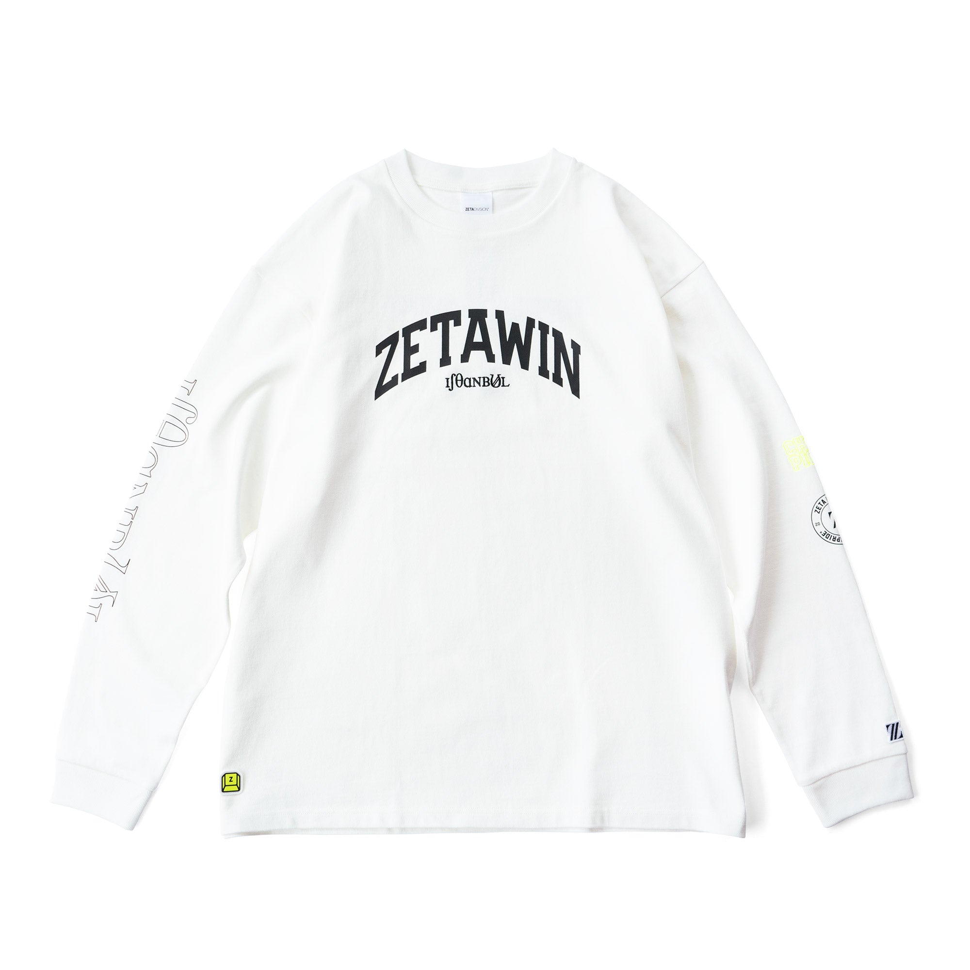 ZETA DIVITION CHAMPIONS LS TEE / WHITE M | hartwellspremium.com