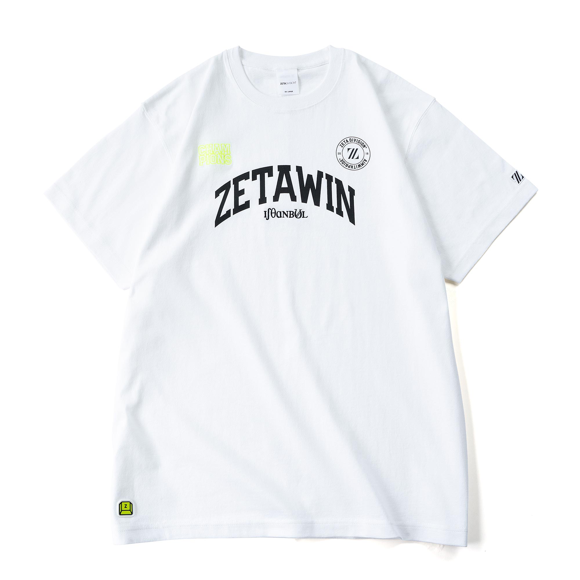 CHAMPIONS TEE / WHITE | ZETA DIVISION STORE