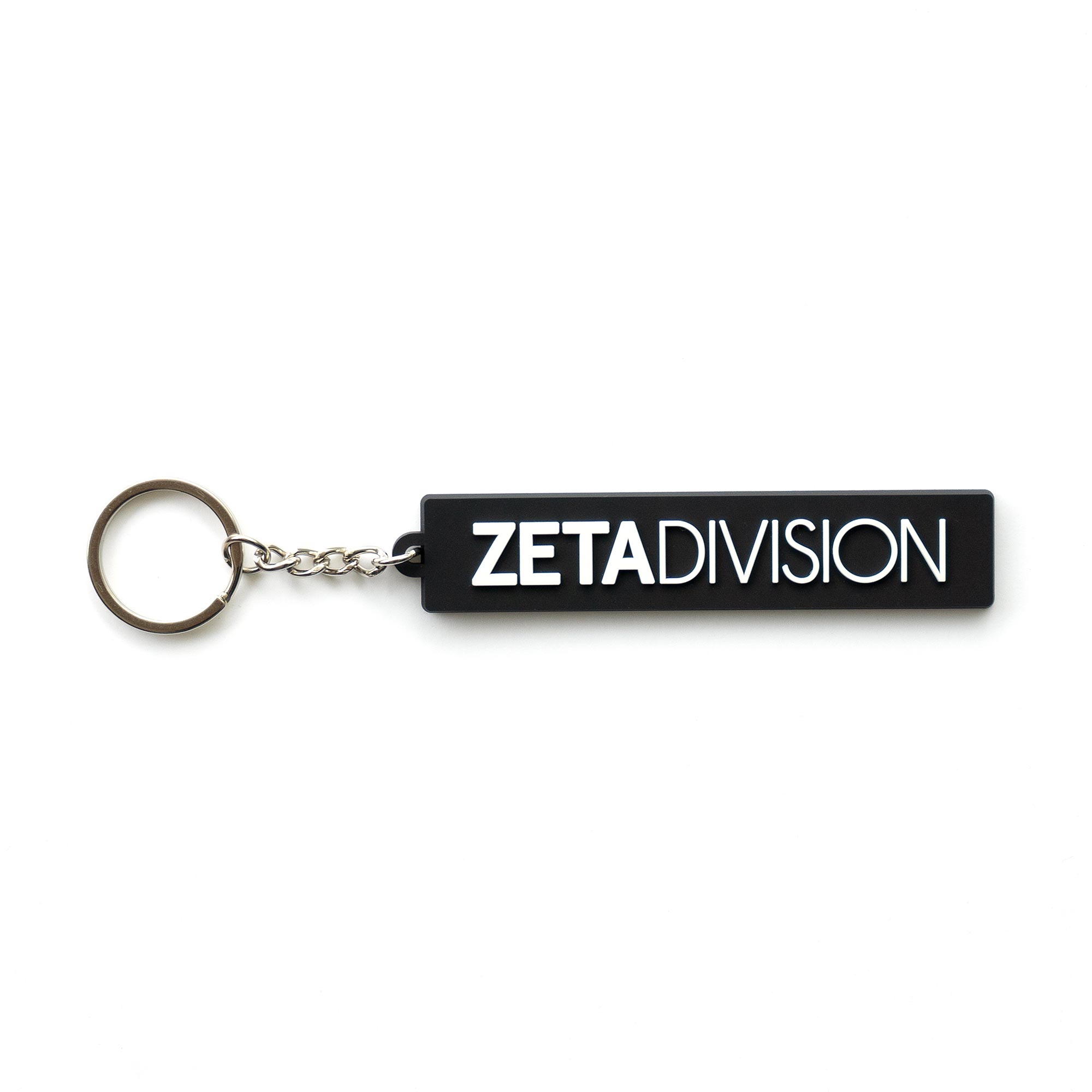 ZETA DIVISION LOGO RUBBER KEY CHAIN