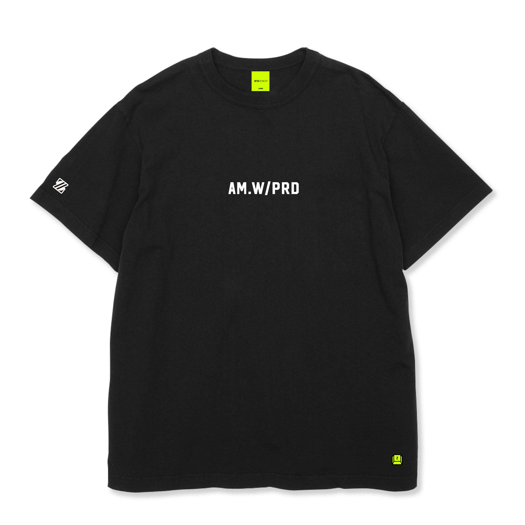 AM.W/PRD TEE / BLACK