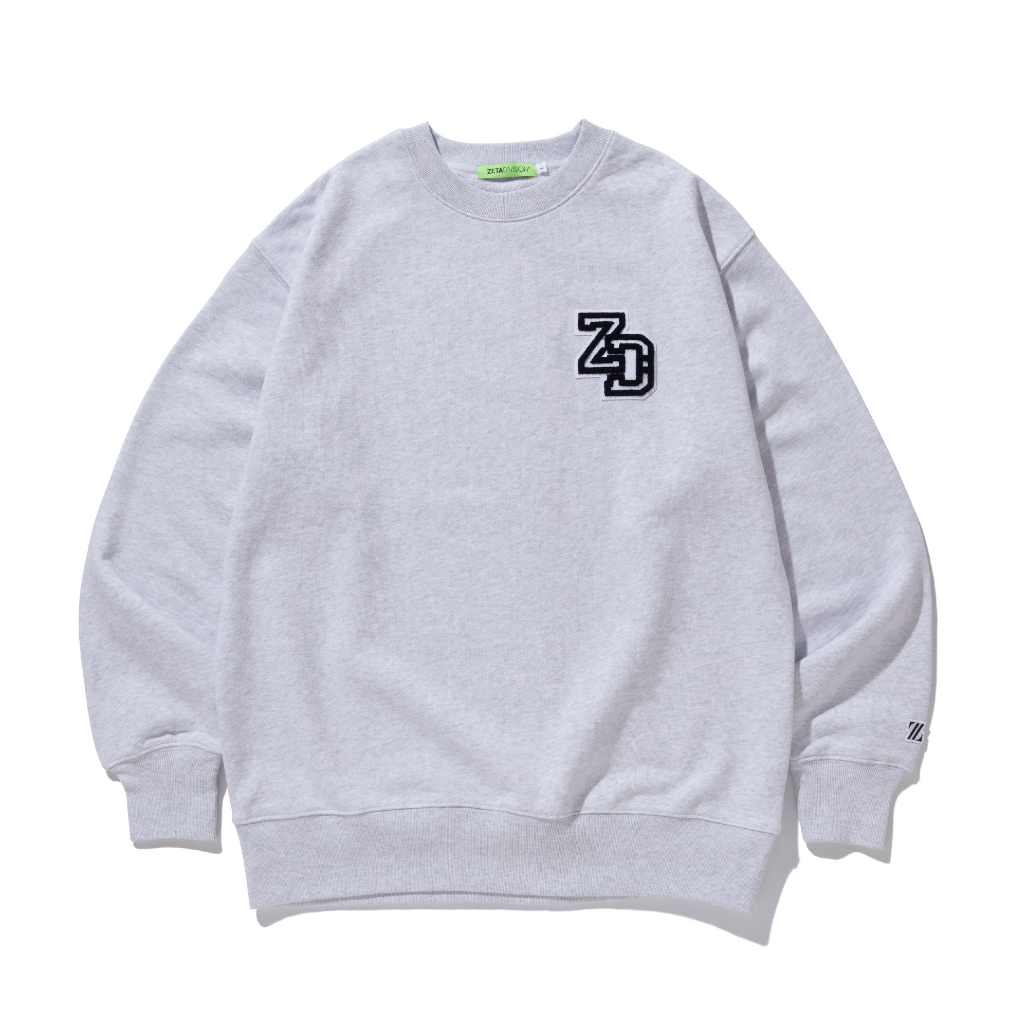 Z/D CREW NECK / HEATHER GRAY | ZETA DIVISION STORE