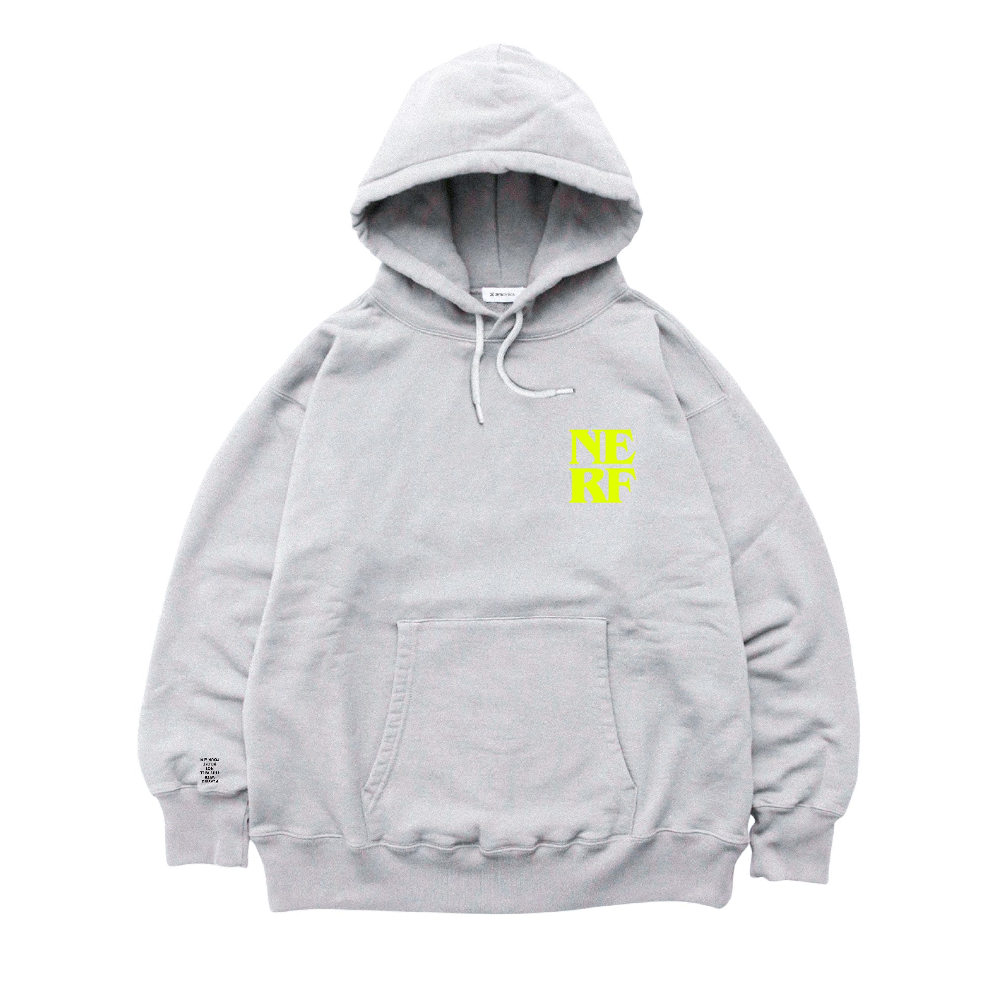 NERF HOODIE HEATHER GRAY | ZETA DIVISION STORE 