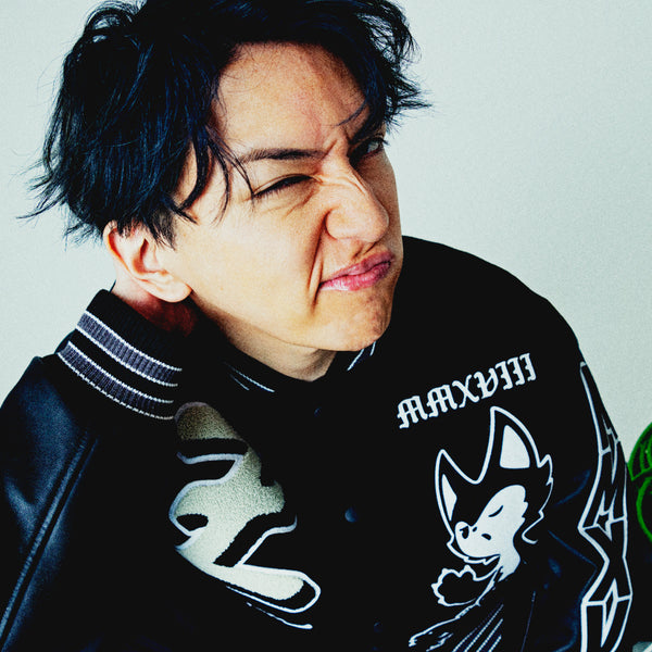 90s SONY Jersey Varsity Jacket 青 XL ソニー バーシティ