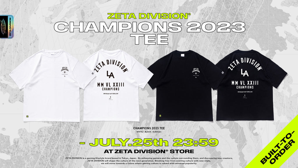 CHAMPIONS 2023 TEE – ZETA DIVISION STORE