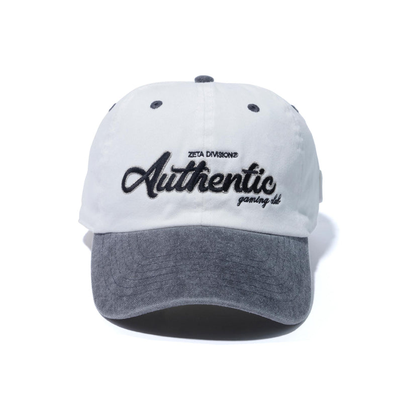 ZETA AUTHENTIC LOGO CAP / WHITE × BLACK | ZETA DIVISION STORE