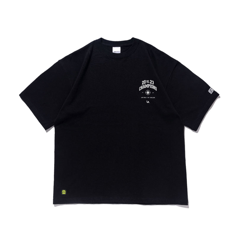 人気No.1 ガチャ大当たり Tシャツ CREW PEDRO 洗心 黒 ブラック XL 