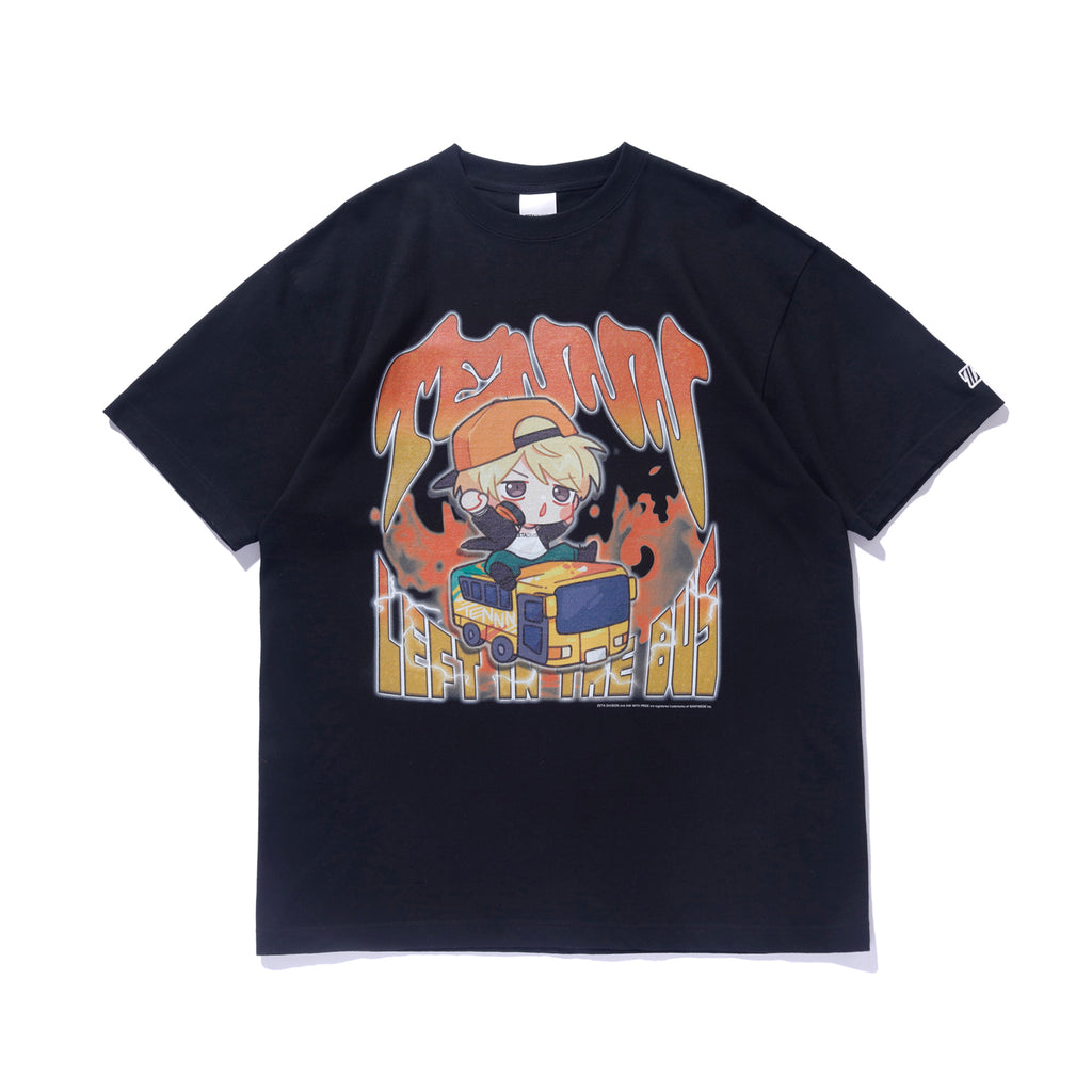 TENNN LEFT IN THE BUS TEE / BLACK | ZETA DIVISION STORE
