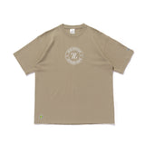 VARSITY EMBROIDERY TEE / ACID KHAKI