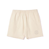 2024 CIRCLE LOGO SWEAT SHORTS / NATURAL