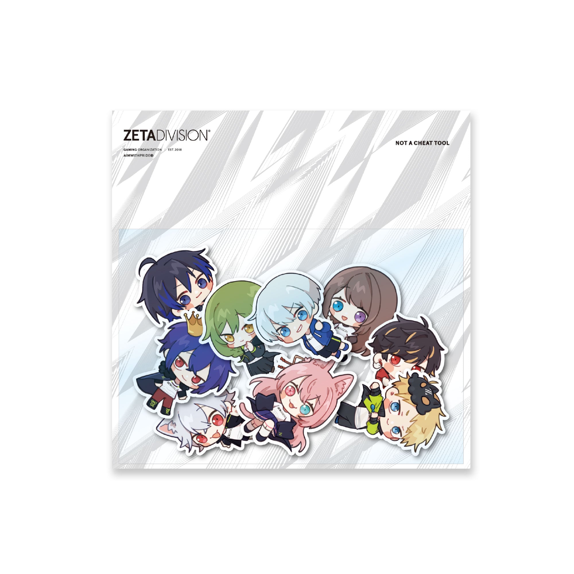 Idv Sticker Maker TEAM IDV STICKER SET 2024 SUMMER | ZETA DIVISION STORE
