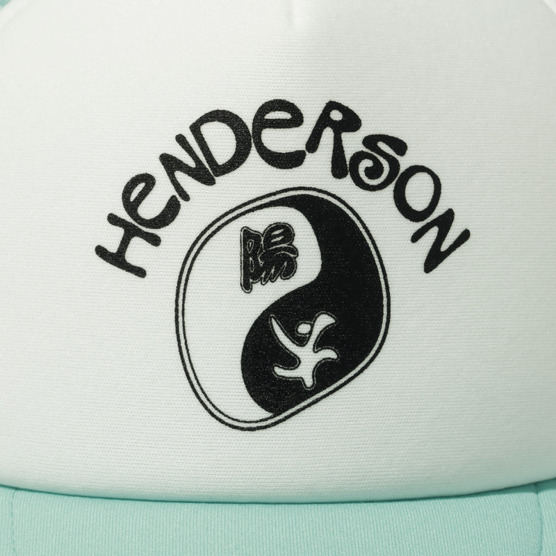 HENDERSON TA1YO / Yotai mesh cap(+pinback button) / AQUA