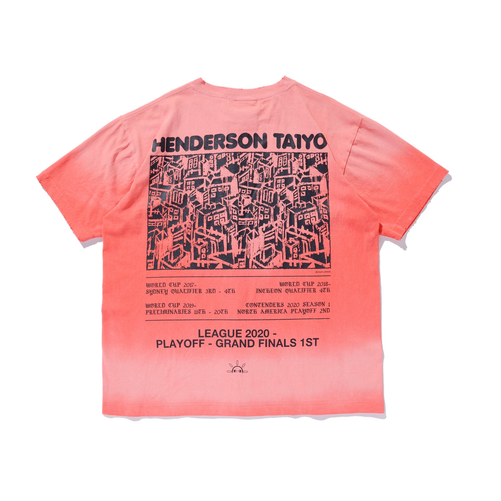 HENDERSON TA1YO / Yotai Tee / VINTAGE RED | ZETA DIVISION STORE