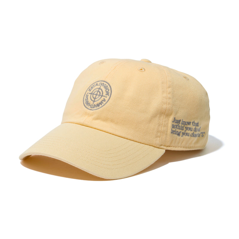 ZETA CIRCLE LOGO CAP / LIGHT YELLOW