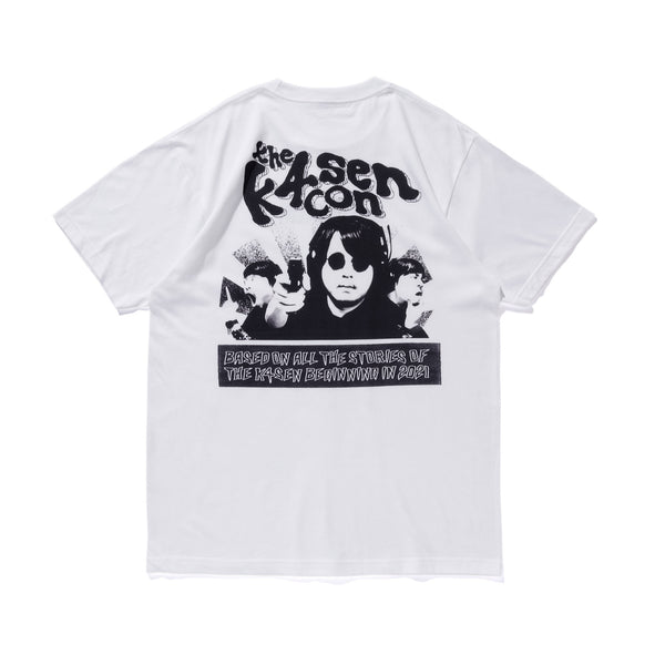 The k4sen Con GUNPOINT TEE / WHITE