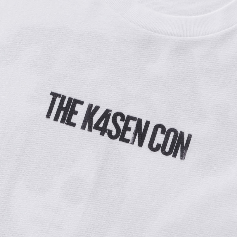 The k4sen Con GUNPOINT TEE / WHITE