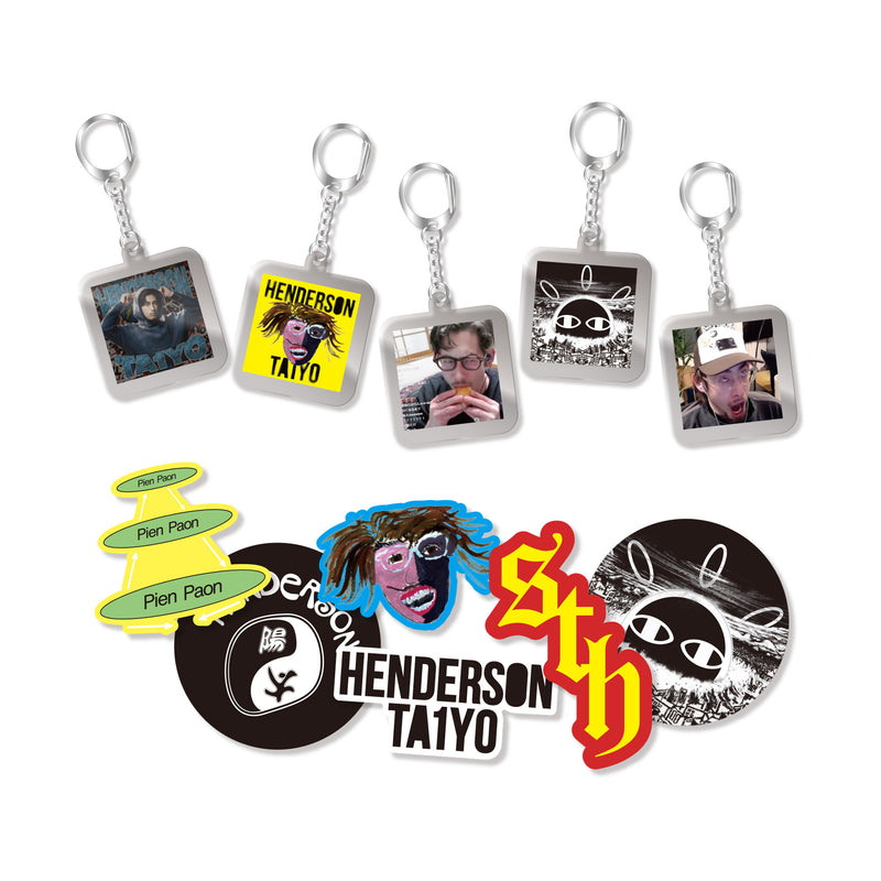 HENDERSON TA1YO / RANDOM GACHA(ACRYLIC KEY HOLDER or STICKERS)