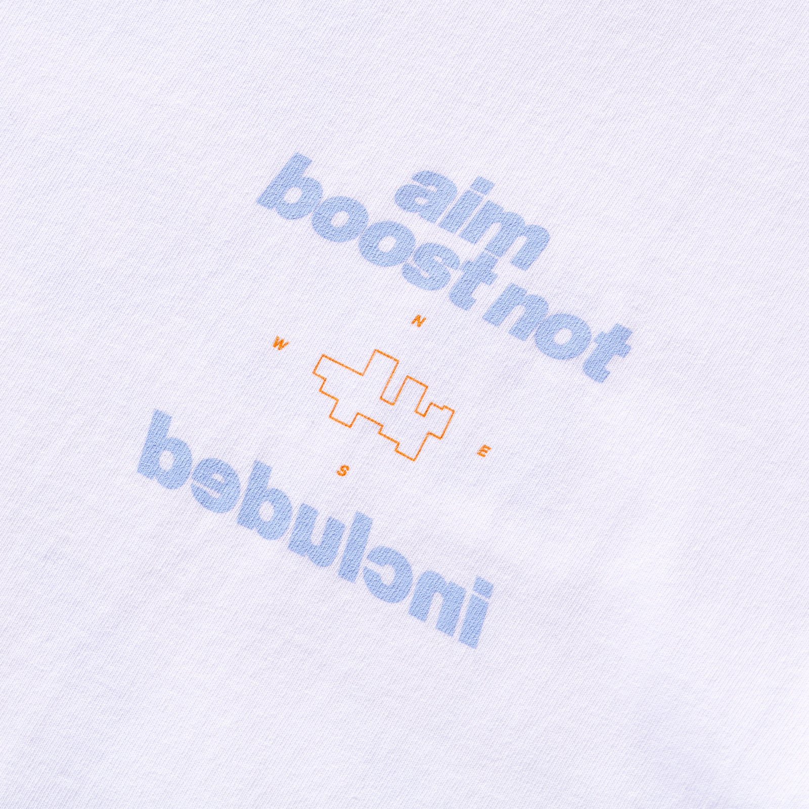 AIM BOOST NOT INCLUDED TEE / WHITE – ZETA DIVISION STORE