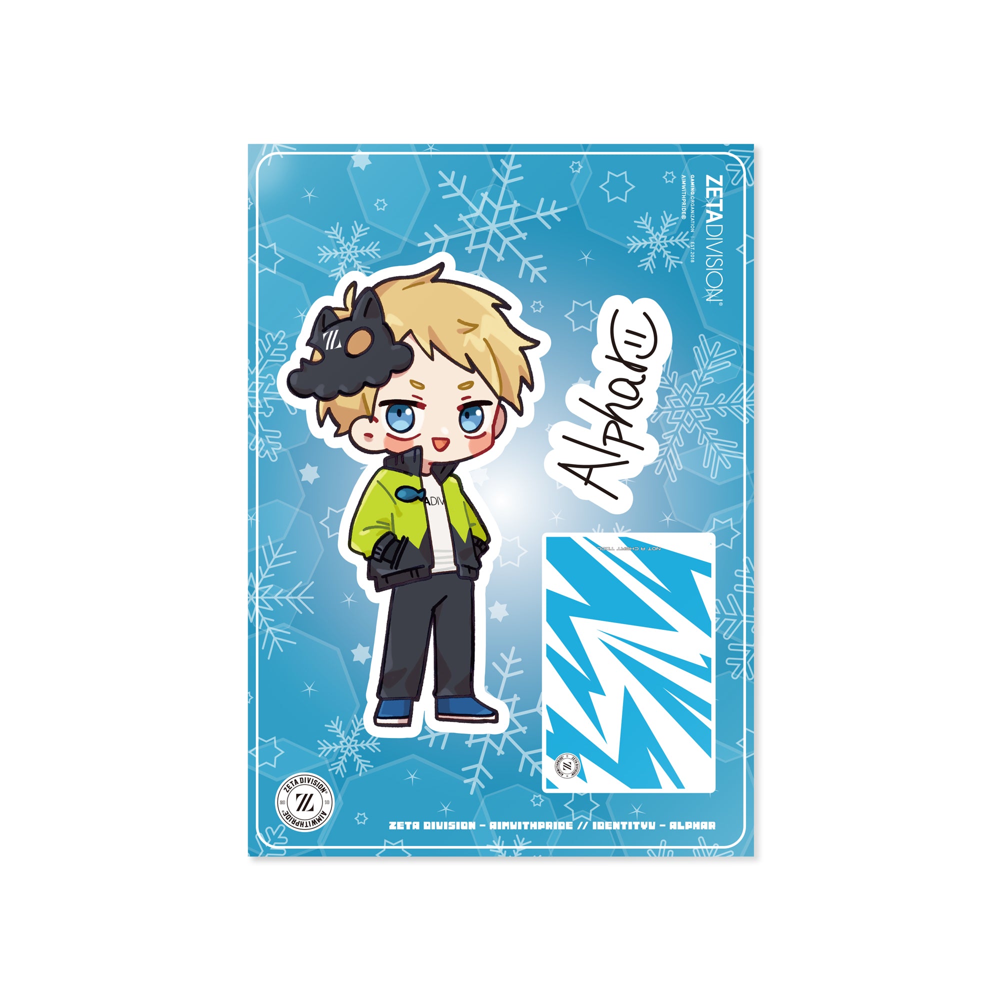 TEAM IDV ACRYLIC STAND 2024 FALL / Alphar – ZETA DIVISION STORE