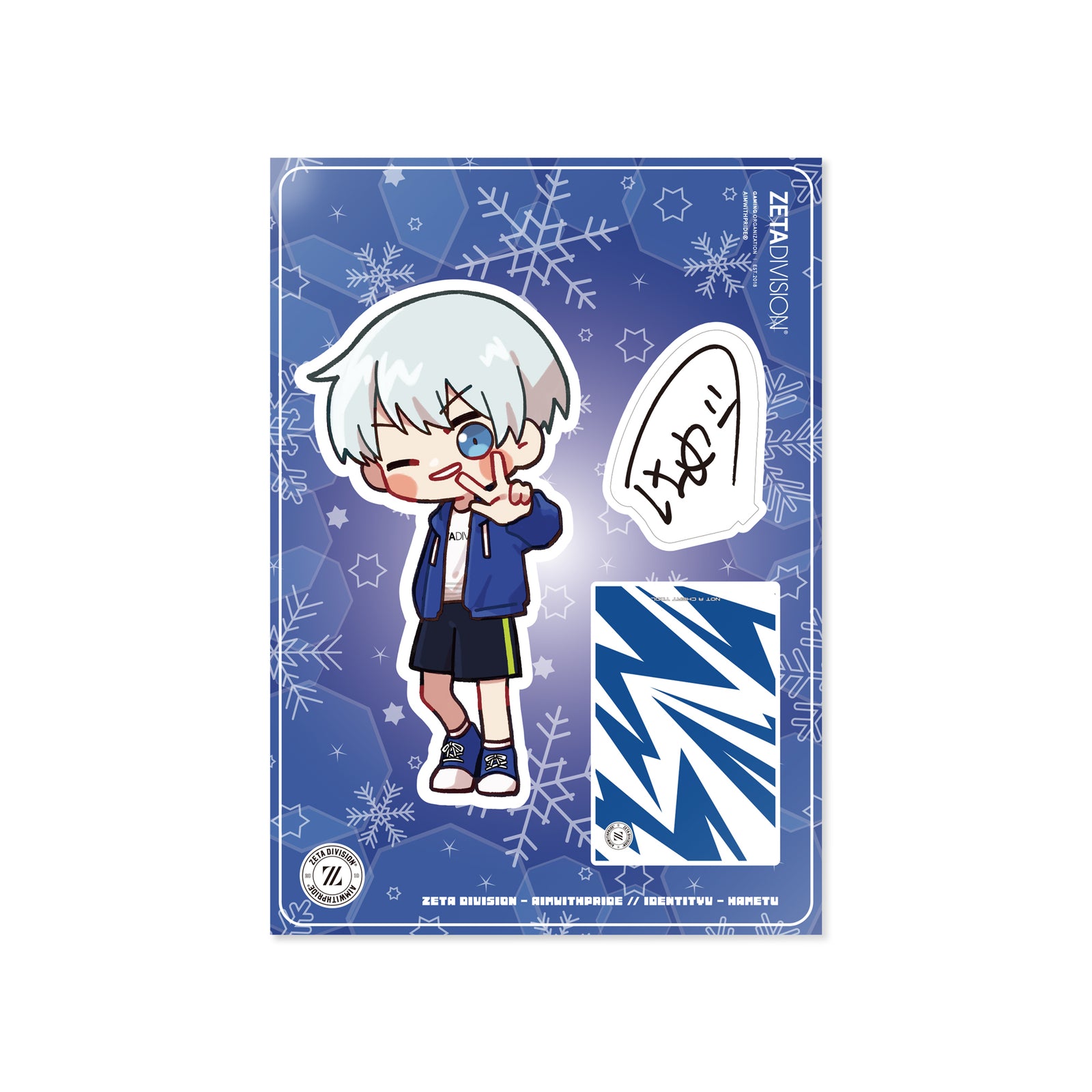 TEAM IDV ACRYLIC STAND 2024 FALL / Hametu – ZETA DIVISION STORE