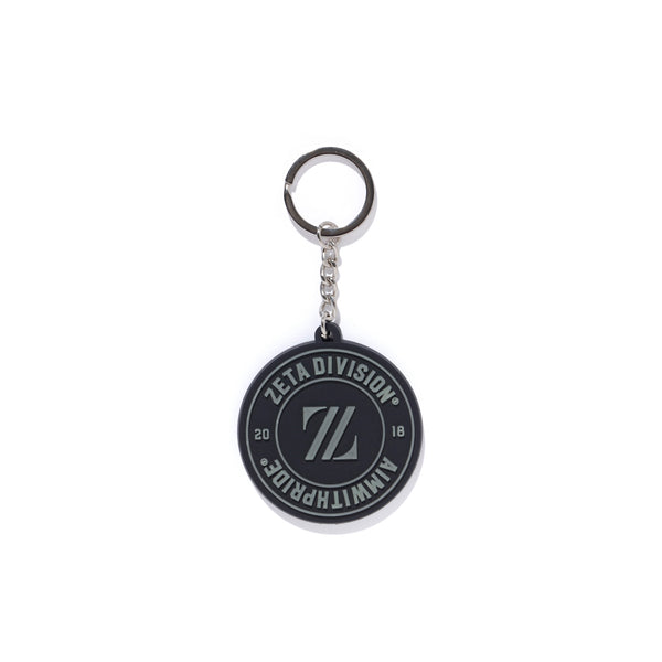 LUMINOUS VARSITY RUBBER KEY CHAIN / BLACK – ZETA DIVISION STORE