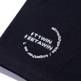 T1 × ZETA 25 TEE / BLACK