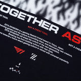 T1 × ZETA 25 TEE / BLACK