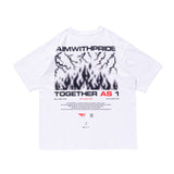 T1 × ZETA 25 TEE / WHITE