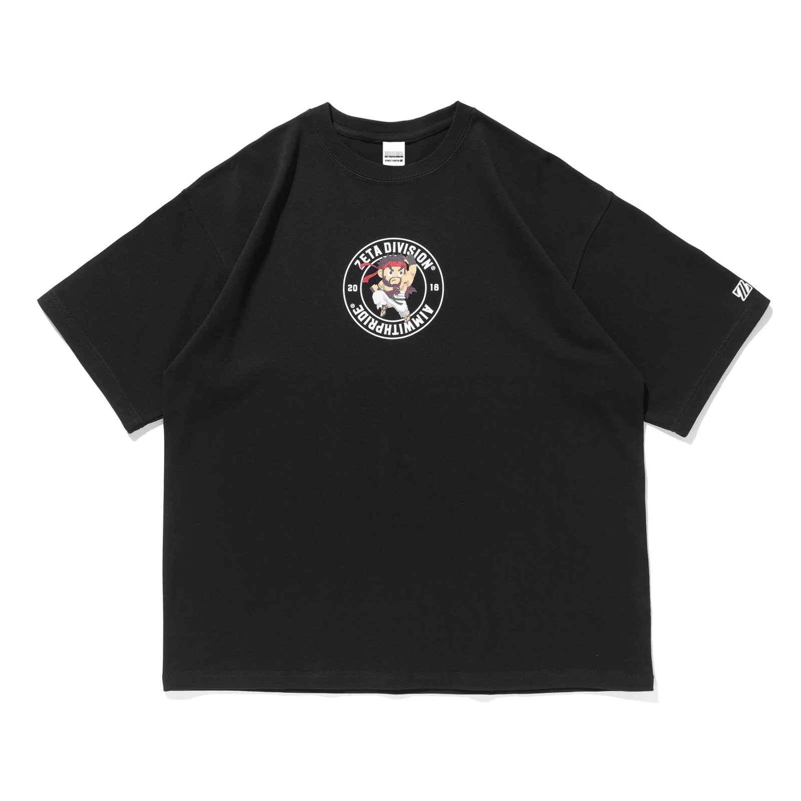 STREET FIGHTER 6 × ZETA DIVISION RYU POP TEE / BLACK – ZETA