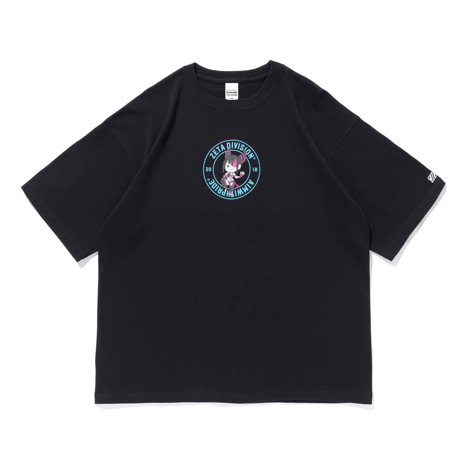 s.t様 STREET FIGHTER 6 × ZETA DIVISION JURI TEE / BLACK – ZETA