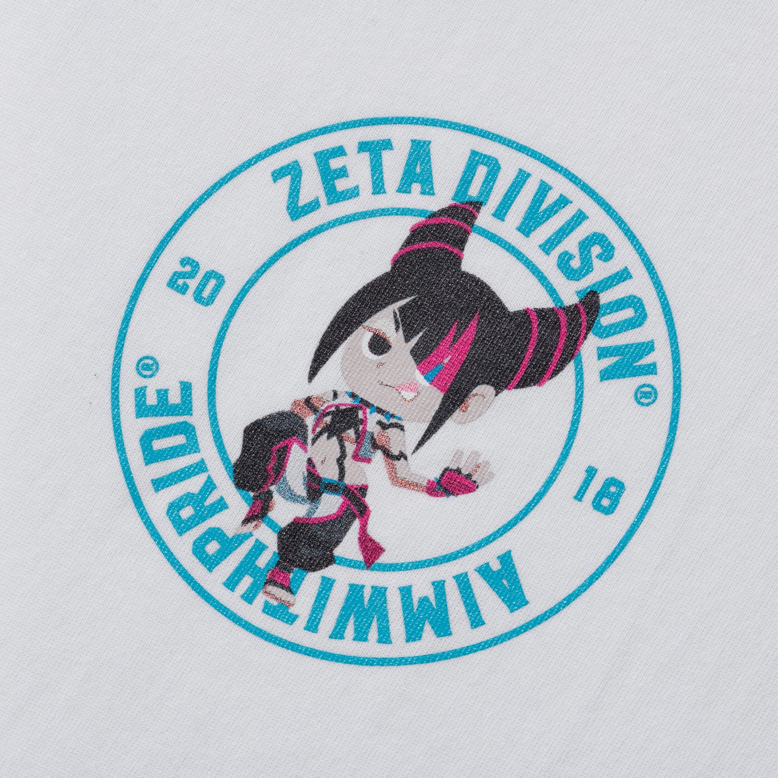 STREET FIGHTER 6 × ZETA DIVISION JURI POP TEE / WHITE – ZETA