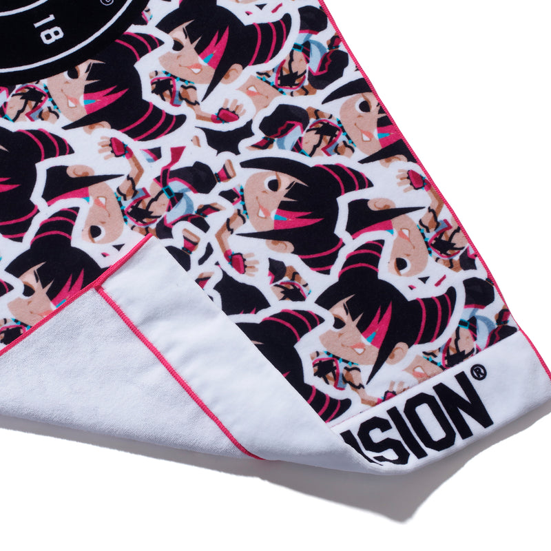 STREET FIGHTER 6 × ZETA DIVISION TOWEL JURI