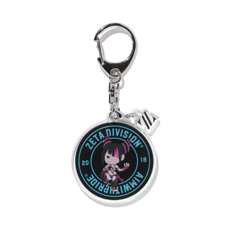 STREET FIGHTER 6 × ZETA DIVISION ACRYLIC KEY CHAIN JURI