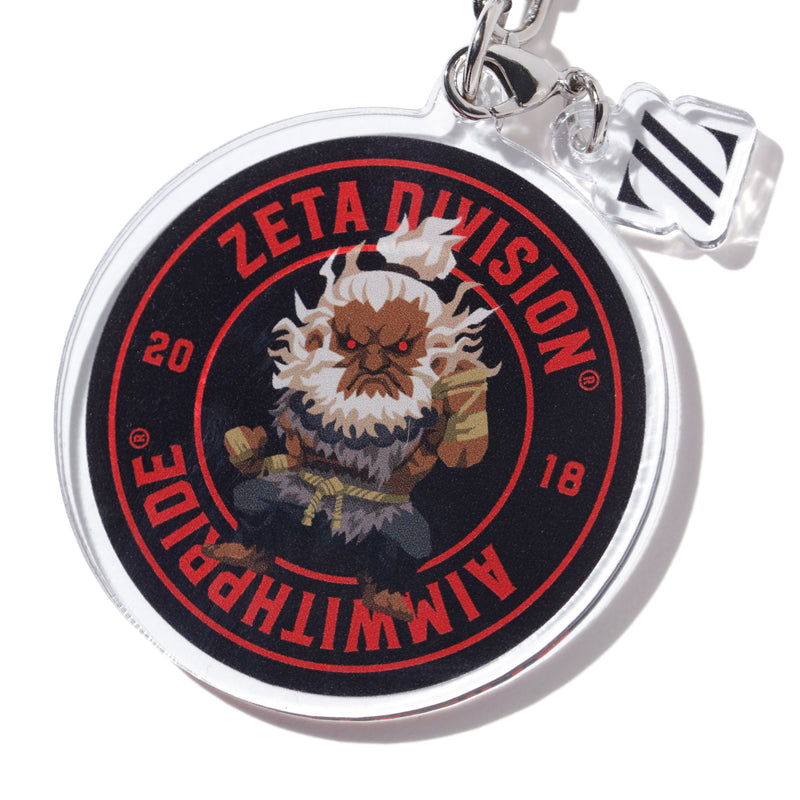 STREET FIGHTER 6 × ZETA DIVISION キーホルダー STREET FIGHTER 6 × ZETA DIVISION ACRYLIC KEY CHAIN RYU