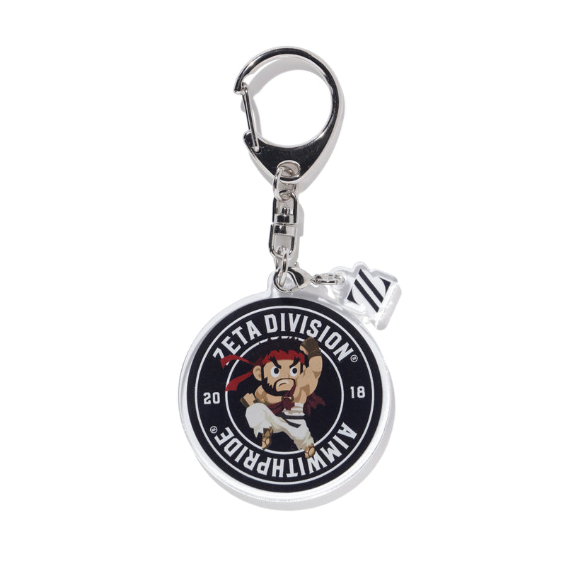 STREET FIGHTER 6 × ZETA DIVISION キーホルダー STREET FIGHTER 6 × ZETA DIVISION ACRYLIC KEY CHAIN RYU