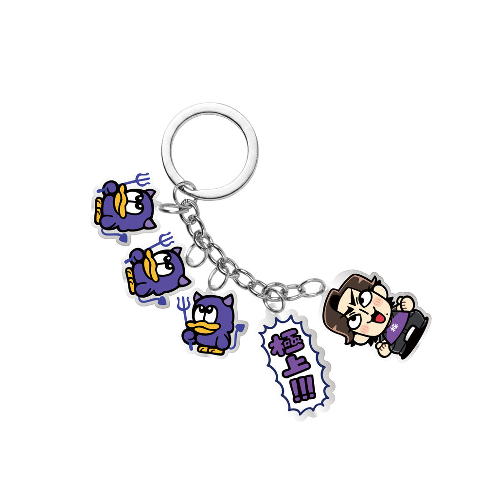 Bkub Okawa × Devil Clutch_Hi ACRYLIC KEY CHAIN – ZETA DIVISION STORE