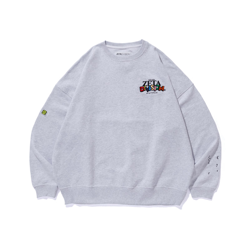 ZETA DREAMWORK CREWNECK / ASH