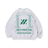 ZETA VERZUZ CREWNECK / ASH