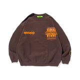 ZETA VERZUZ CREWNECK / CHOCOLATE