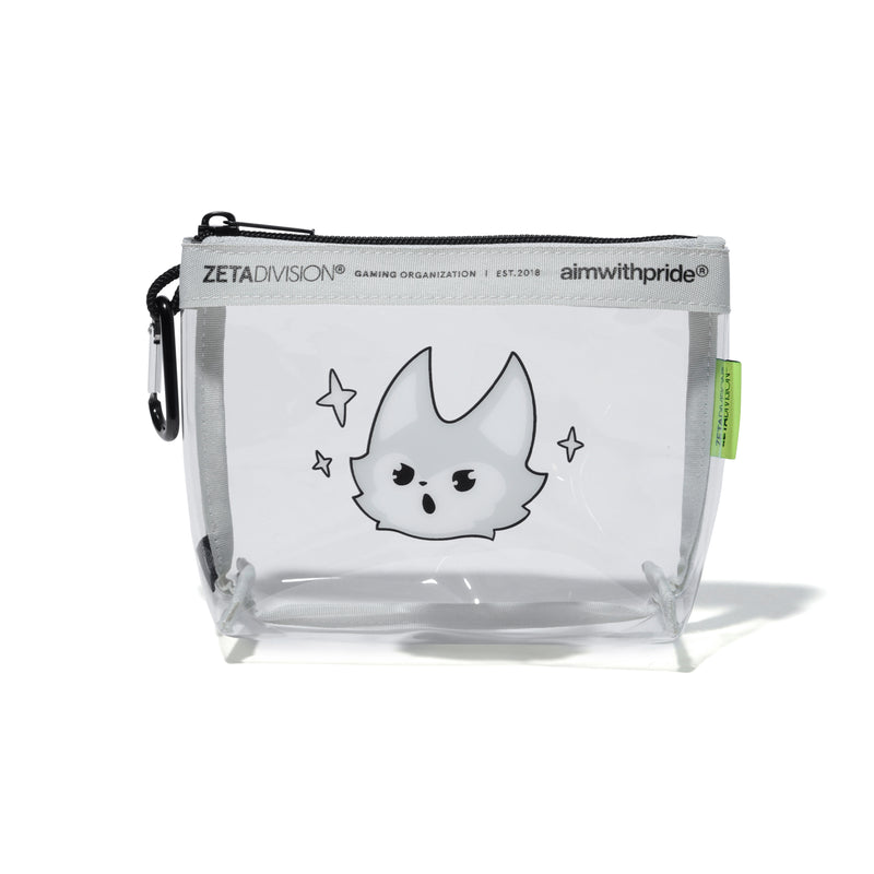HAVE FUN WITH ZETA / CLEAR POUCH