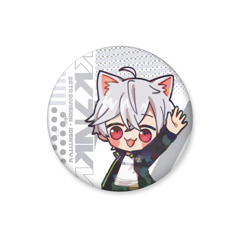 TEAM IDV PINBACK BUTTON(HOLOGRAM) 2025 SUMMER / Kznk